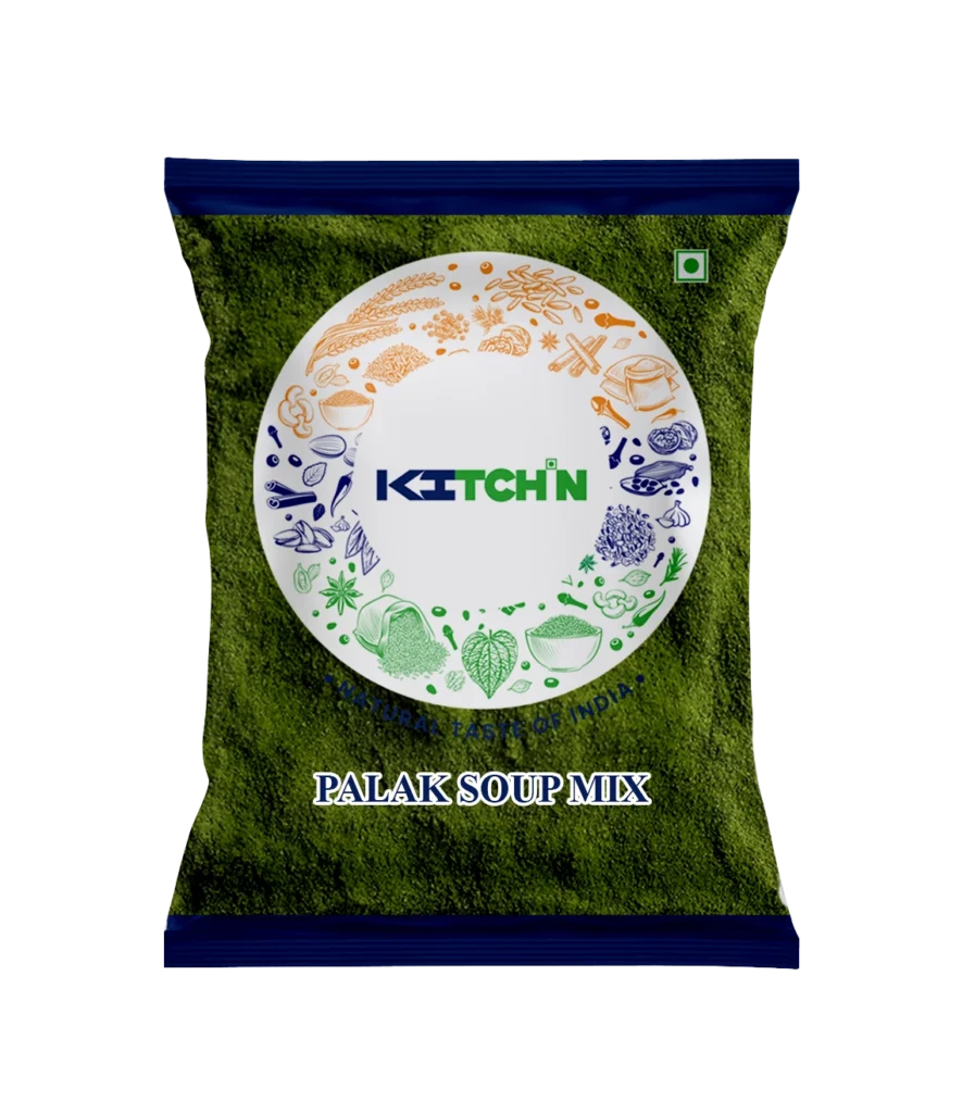 Palak soup mix